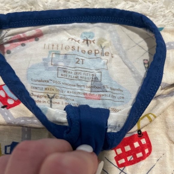 Little Sleepies Road Trip Zippie 2T - Picture 4 of 4